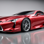 Rendering of the coming Lexus LFFA